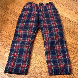 Janie & Jack Plaid Pants size 8
